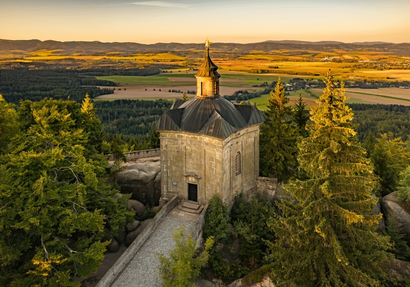 Broumov-Kapelle in Nordtschechien