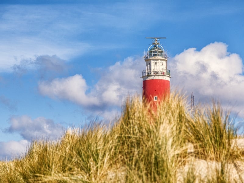 Vuurtoren Eierland op Texel