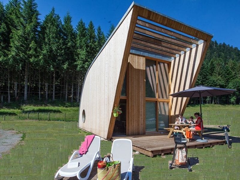 Glamping in den Vogesen