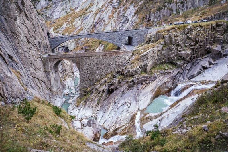 Teufelsbrücke am Gotthardpass